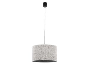 Miniaturka 2 - Lampa wisząca Vellum czarna z wielobarwnym abażurem o średnicy 38 cm