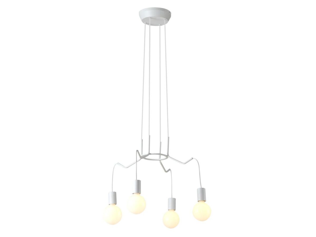 Lampa wisząca Velovano 4-punktowa metalowa 57 cm
