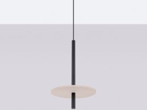 Miniaturka 1 - Filcowa lampa wisząca Velsora 30 cm – zdjęcie 2
