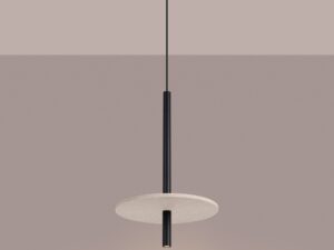 Miniaturka 2 - Filcowa lampa wisząca Velsora 30 cm – zdjęcie 3