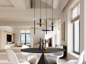 Miniaturka 6 - Filcowa lampa wisząca Velsora 30 cm – zdjęcie 7