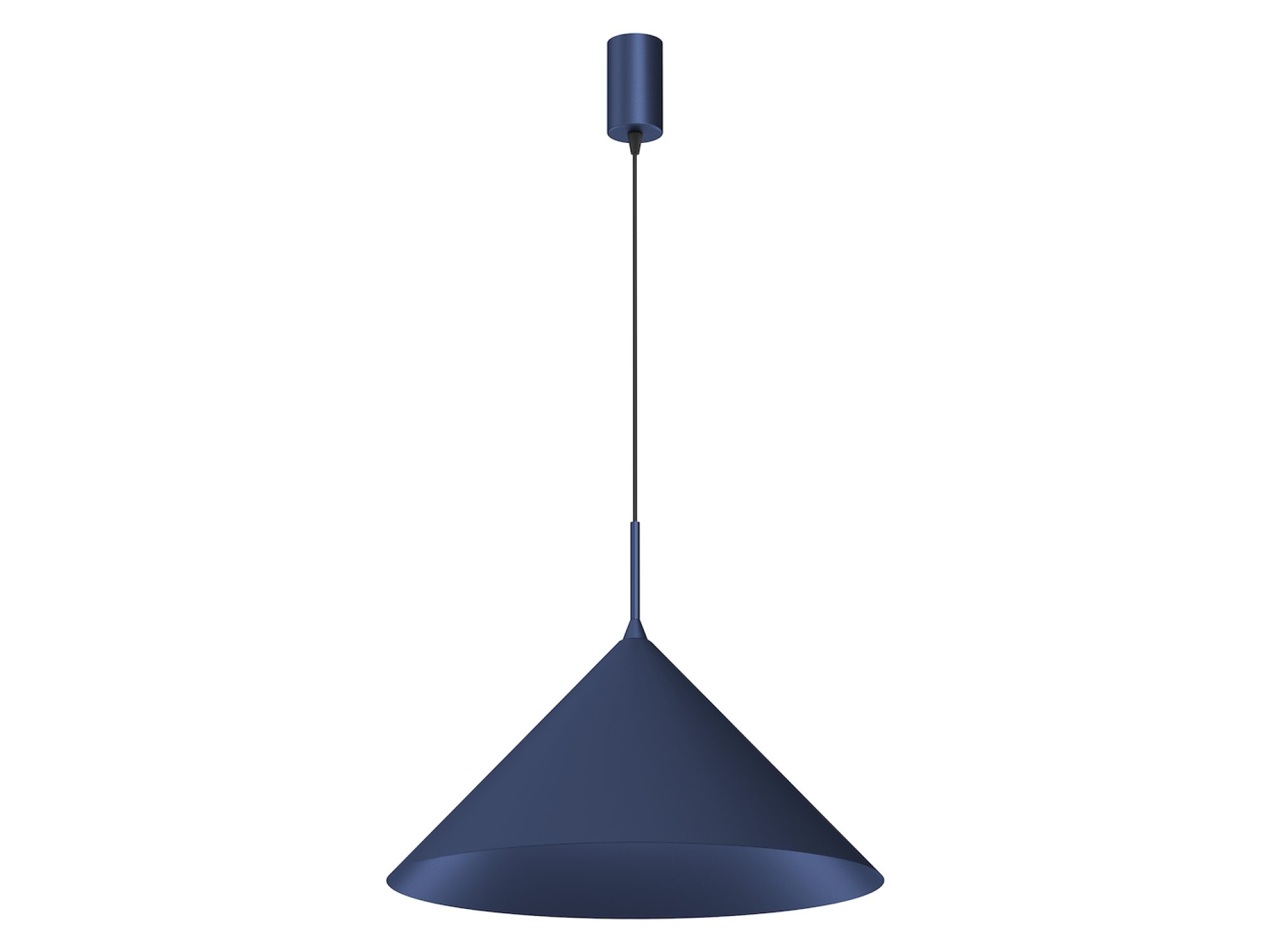 Lampa wisząca Venolo kolor granatowa
