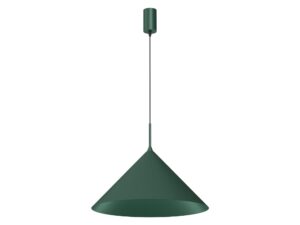 Miniaturka 4 - Lampa wisząca Venolo butelkowa zieleń 46 cm