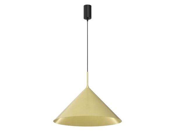 Lampa wisząca Venolo złoto-czarna 46 cm