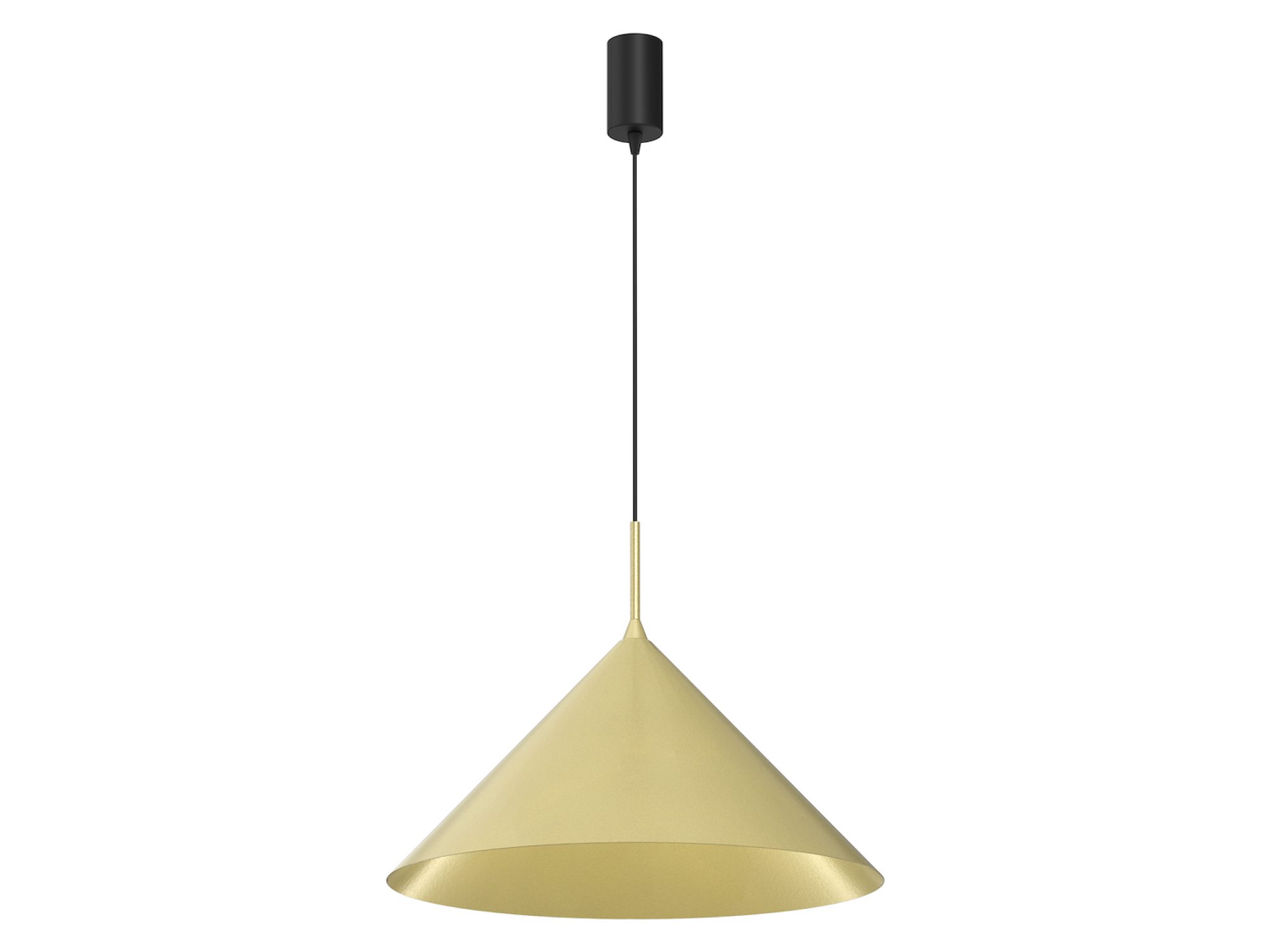 Lampa wisząca Venolo kolor zloto-czarna