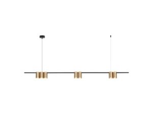 Miniaturka 2 - Lampa wisząca Vesavia na listwie 7-punktowa GU10 150 cm – zdjęcie 3