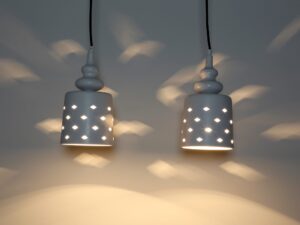 Miniaturka 1 - Lampa wisząca Vesiva dwupunktowa w aranżacji wnętrza