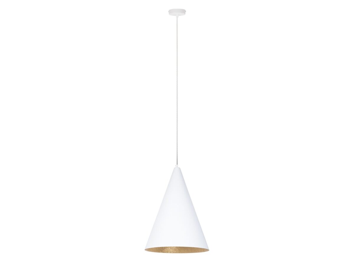 Lampa wisząca Vesuvio S 1-punktowa ze stożkowym kloszem