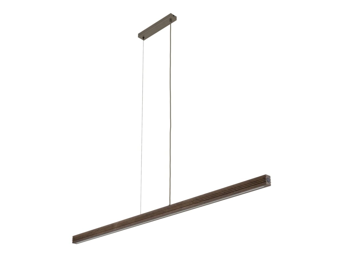 Lampa wisząca Viga Wood LED 24 W z sosny 160,5 cm