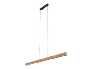 Miniaturka 2 - Lampa wisząca Viga Wood LED, sosna szczotkowana postarzana