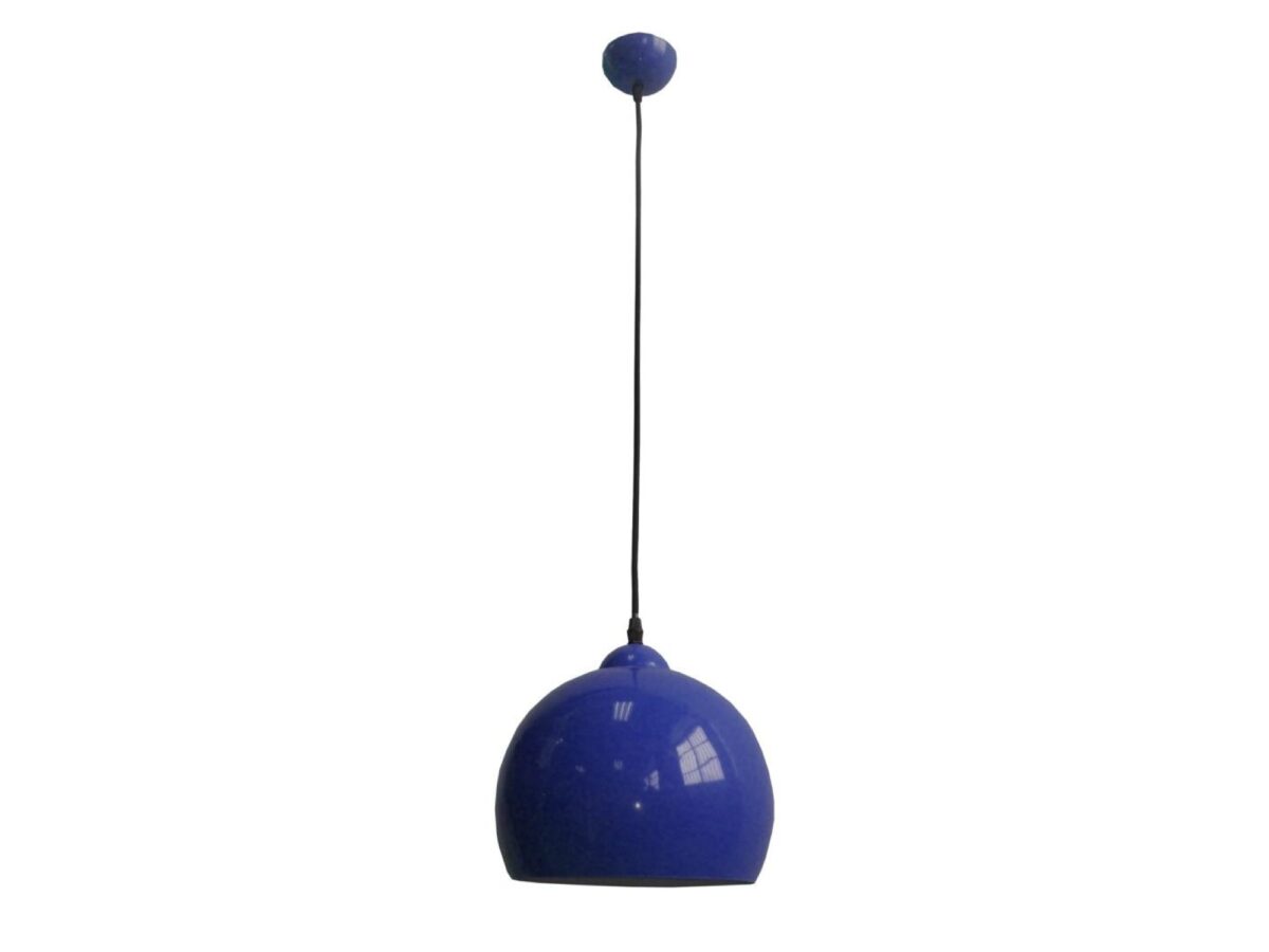 Lampa wisząca Viredano metalowa półkula 25 cm