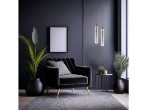 Miniaturka 5 - Dymione lampy Viresio w nowoczesnym salonie przy fotelu