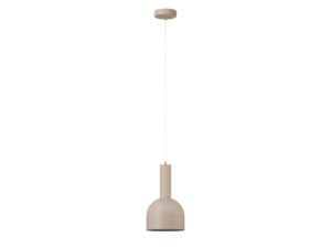 Miniaturka 3 - Lampa wisząca Vitrum Dzwonek w kolorze ciepły beż z pełnym zawieszeniem