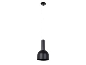 Miniaturka 4 - Lampa wisząca Vitrum Dzwonek czarna z dzwonkowym stalowym kloszem