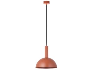 Miniaturka 3 - Lampa wisząca Vitrum Kopuła M ceglana z metalowym kloszem