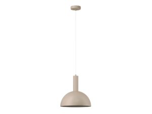 Miniaturka 4 - Lampa wisząca Vitrum Kopuła M w kolorze ciepły beż z pełnym zawieszeniem
