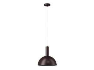 Miniaturka 8 - Lampa wisząca Vitrum Kopuła M czekoladowy brąz z kopułowym metalowym kloszem