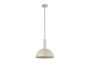 Miniaturka 7 - Lampa wisząca Vitrum Kopuła M szary beż z kopułowym kloszem