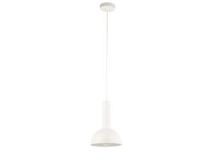 Miniaturka 2 - Vitrum kopuła S biała, jednopunktowa lampa wisząca z kopułowym kloszem