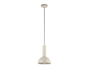 Miniaturka 7 - Vitrum kopuła S szary beż, lampa wisząca z okrągłym kloszem