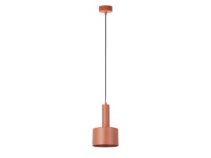 Miniaturka 2 - Vitrum Walec ceglany, stalowa lampa wisząca z cylindrycznym kloszem