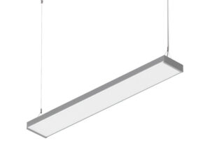 Miniaturka 4 - Lampa wisząca Worklight P Line srebrna – widok przedni