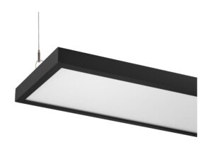 Miniaturka 4 - Detal konstrukcji oprawy wiszącej Worklight Pro 150 w czerni