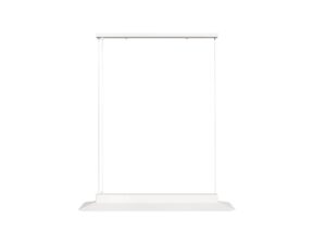 Miniaturka 6 - Biała lampa wisząca YOTTSU A LED ze stalowymi linkami