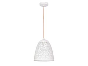 Miniaturka 4 - Lampa wisząca Zarolia ażurowa 20 cm biała