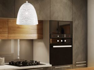 Miniaturka 1 - Lampa wisząca Zarolia ażurowa 20 cm biała – zdjęcie 2