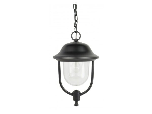 Lampa wisząca zewnętrzna PRINCE K 1018/1/O – widok główny, wersja czarna