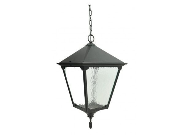 Lampa wisząca zewnętrzna RETRO KWADRATOWE K 1018/1/BD KW – widok z przodu