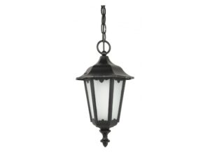 Miniaturka 8 - Lampa wisząca zewnętrzna RETRO MIDI K 1018/1/M – widok z przodu na jasnym tle