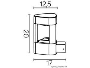 Miniaturka 3 - Oprawa zewnętrzna FAN GL 11206 – zdjęcie 4