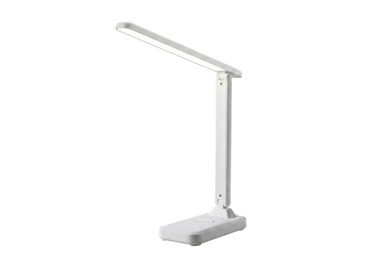Lampka biurkowa Belinia biała LED 4 W 3CCT ze ściemnianiem