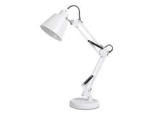 Miniaturka 1 - Lampka biurkowa Marido E27 biała na białym tle
