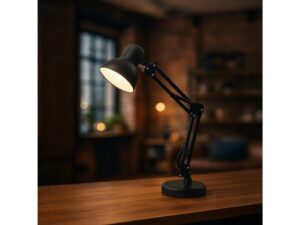 Miniaturka 3 - Lampka biurkowa Nerelo z regulacją 1 × E27 – zdjęcie 4