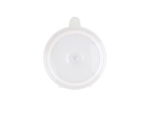 Miniaturka 7 - Biała okrągła lampka meblowa LED 0,5 W Ø8 cm z czujnikiem ruchu na białym tle
