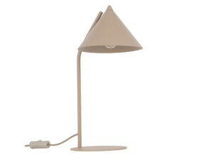 Miniaturka 2 - Lampka nocna Cono w piaskowym beżu na białym tle