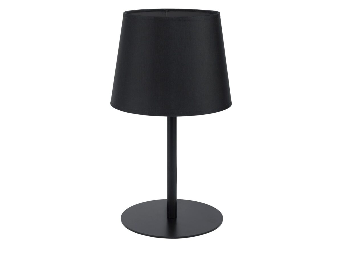 Lampka nocna Maja E27 36 cm z tekstylnym abażurem