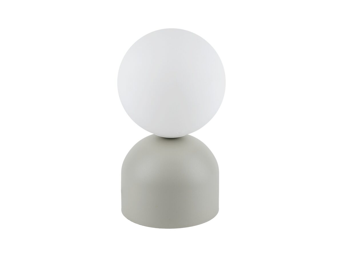 Lampka nocna Miki 1-punktowa G9 ze szklanym kloszem