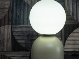 Miniaturka 5 - Lampka nocna Miki Big w pistacjowym kolorze w aranżacji wnętrza