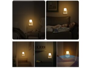 Miniaturka 1 - Lampka nocna z czujnikiem ruchu przy łóżku i w korytarzu