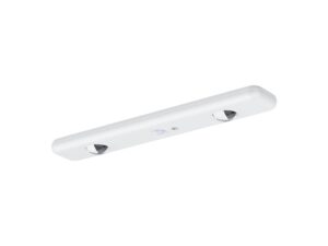 Miniaturka 6 - Biała lampka podszafkowa LED 23 cm z czujnikiem ruchu na białym tle