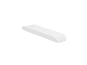 Miniaturka 7 - Biała lampka podszafkowa LED 18 cm z czujnikiem ruchu na białym tle, jedna sztuka