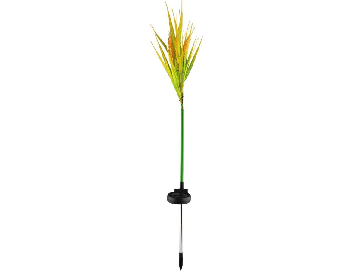 Lampka solarna ogrodowa LED kłosy zboża 76 cm 3000 K