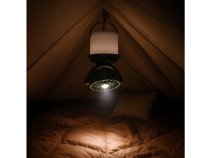 Miniaturka 5 - Lampka solarna z funkcją wentylatora oświetlająca miejsce wypoczynku