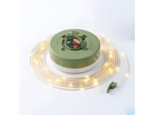 Miniaturka 8 - Lampa solarna z osobnym panelem w zewnętrznej aranżacji