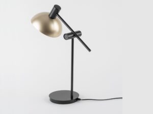 Miniaturka 2 - Lampka stołowa Artis w kolorze czarno-złotym