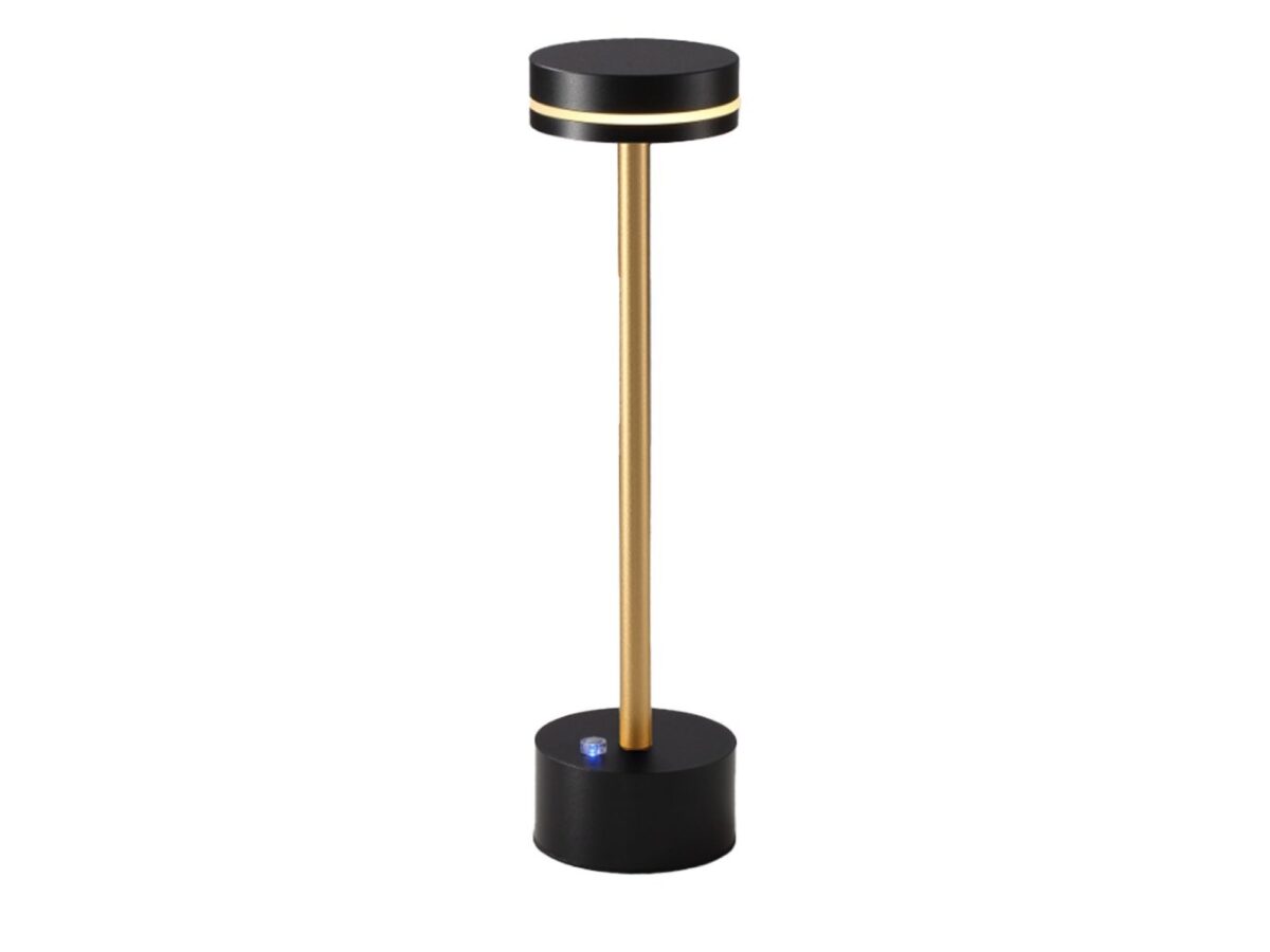 Lampka stołowa Galiveta LED 5 W 31 cm czarno-złota